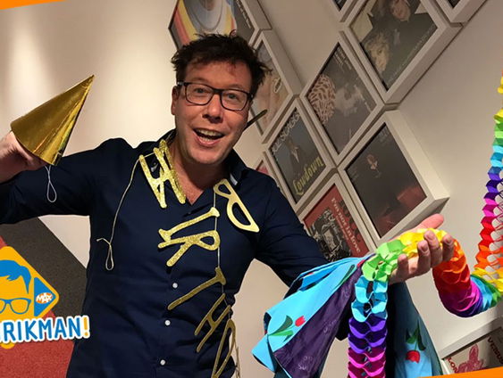 De jarige luisteraar Thomas kiest zijn muzikale cadeau!