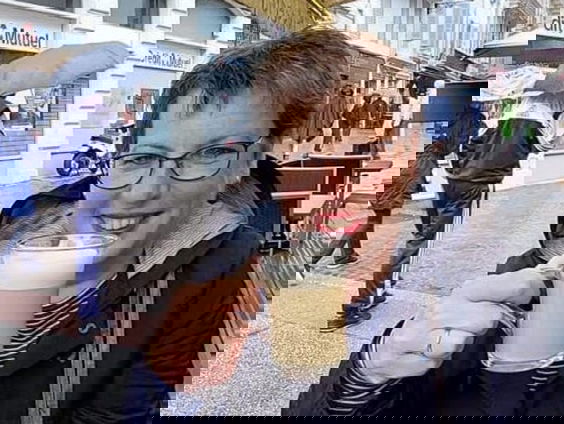 VakantieVerslaggever Janet in Aix-les-Bains