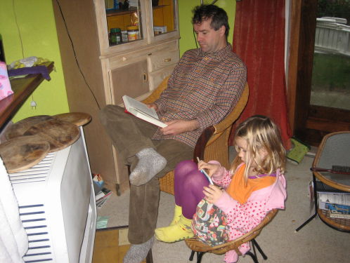 Marie over haar vader Peter de Koning