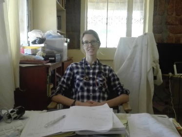 Als jonge arts werkzaam in Burkina Faso