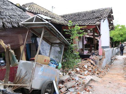 Lombok, na de aardbeving