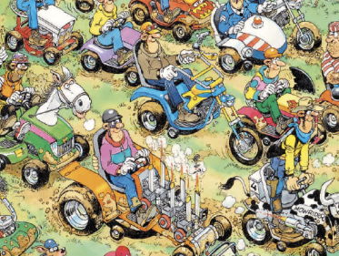 Jan van Haasteren viert Internationale Puzzeldag