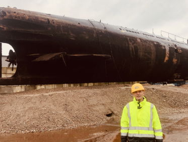 Joris bij de Foxtrot B-80