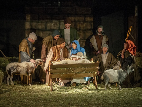 Kerststal was bedoeld voor analfabeten