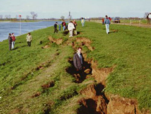 Hoe was de aardbevingsschade destijds in Limburg?