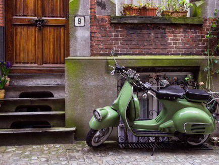 Van autoped naar elektrische scooter