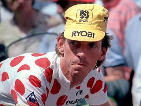 Steven Rooks aan de start van zijn carrière