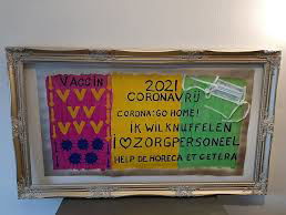 Kunstenaar Frank wil heel Nederland aan het schilderen! #coronaschilderij2021