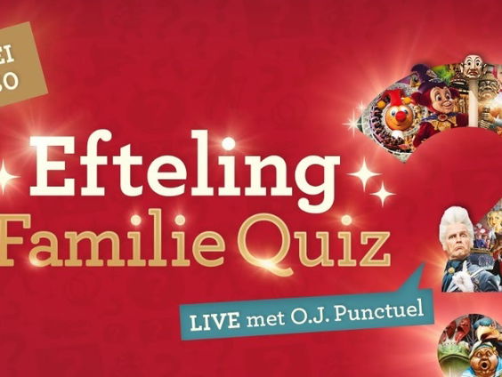 O.J. Punctuel over de online Efteling Familiequiz