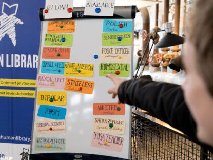 Human library, een menselijke bibliotheek vol verhalen!