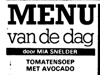 De experimentele fase van de avocado 1984