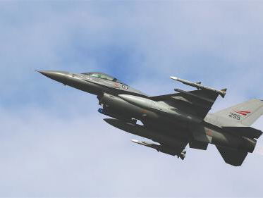F16's keren terug van hun missie