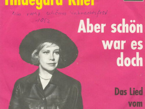 Aber Schön War Es Doch - Hildegard Knef