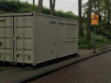 Zeecontainers als hotel verhuurd