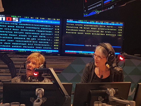 Greetje Kauffeld en Lenny Kuhr over het Songfestival