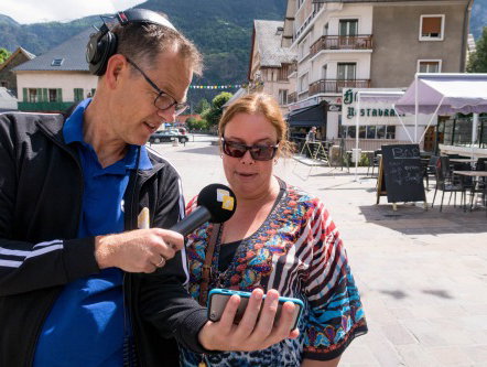 Ik stuur de Nits mee de berg op