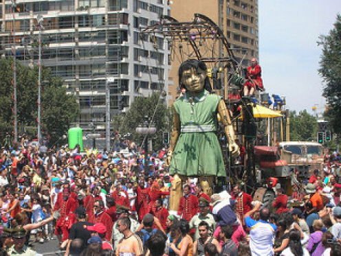 Reuzen in Leeuwarden