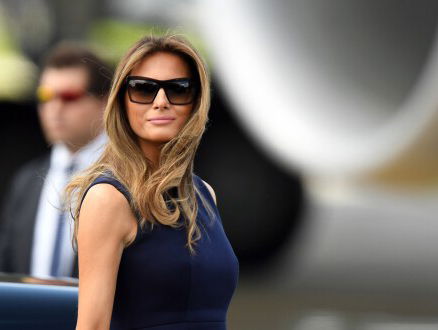 Look al like Maxima over dubbelganger Melania Trump