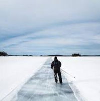 Schaatsen op natuurijs bij hogere temperaturen