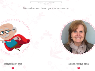 Julian (9 jaar) zoekt liefde voor zijn oma via www.omazoekteenopa.nl