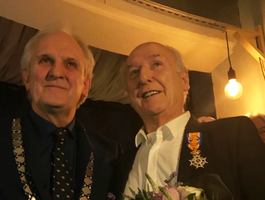 Peter Koelewijn is zojuist benoemd tot Officier in de Orde van Oranje-Nassau