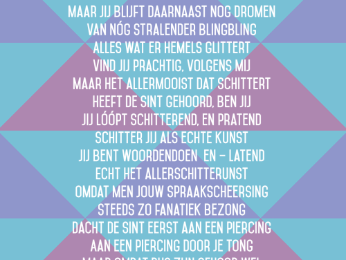 Cees krijgt een gedicht voor zijn kwebbelende vrouw