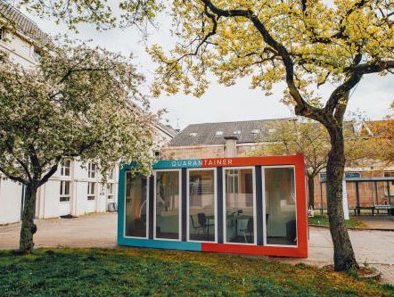 Als zieke tóch je familie zien in Quarantainer