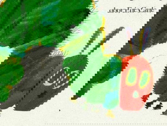 In de zomer van 1969 lees je Rupsje Nooitgenoeg van Eric Carle