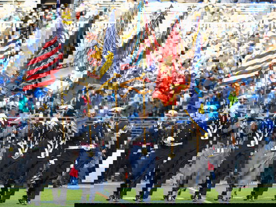 Een zeskamp voor militairen