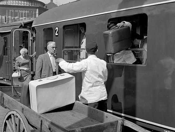 De laatste witkielers en kruiers stoppen met werken bij de NS in 1981