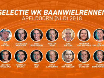 WK baanwielrennen in Apeldoorn