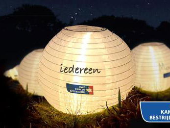 André van der Toorn over de KWF lampionnenactie