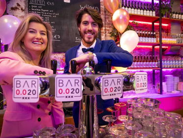 Was het alcoholvrije café een succes?