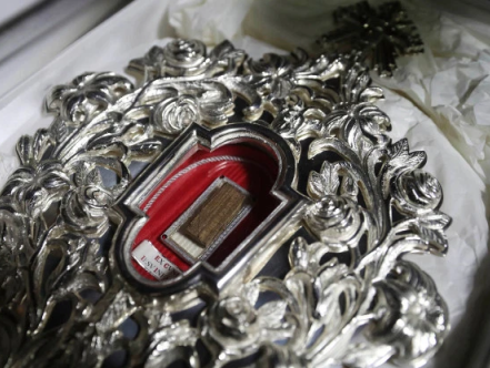 Stukje kribbe terug naar Bethlehem