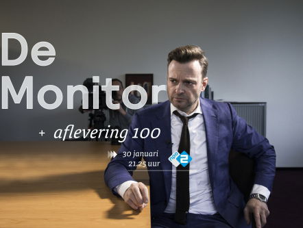 Teun van de Keuken viert 100e aflevering De Monitor