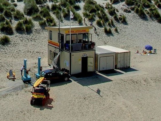 Amelandse strandwachthuisjes te koop aangeboden