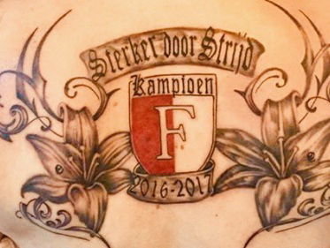 700 Feyenoord tatoeages in boek
