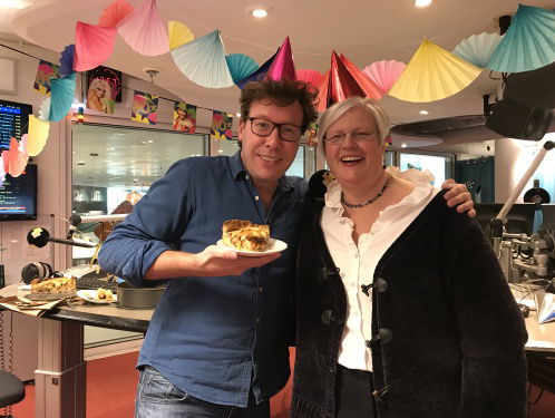 Eerste jarige van 'de Haandrikman verjaardagskalender' was gelijk heel bijzonder!