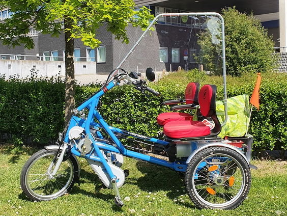 Veilig met z'n tweeën op de fiets