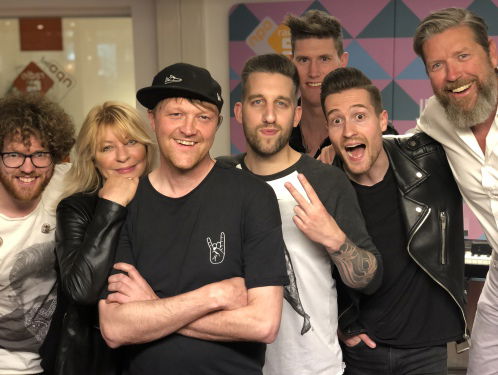 De mannen van Vangrail zijn te gast in de MAX!