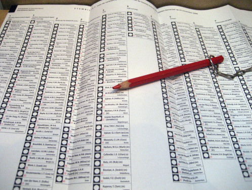 Vincent Bijlo over stemmen voor blinden en slechtzienden