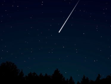 Het regent vallende sterren vannacht!
