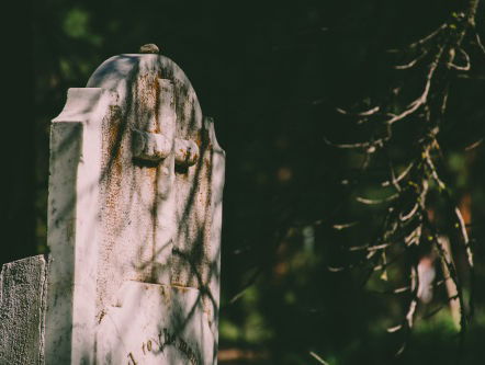 Carlo recycled grafstenen