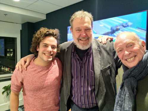Frans Mulder en Diederick Ensink over de voorstelling "Brieven aan mijn hond"
