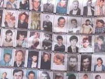 Srebrenica tentoonstelling in voormalig Joegoslavië