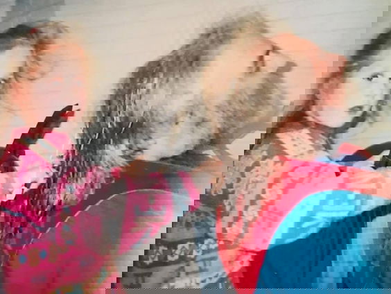 Bo over haar vader Willem Duyn