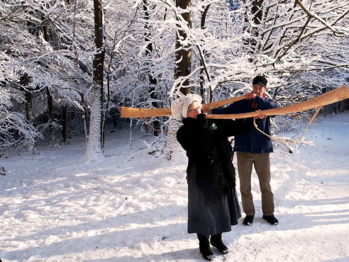 Midwinterhoornblazen in Oldendiever