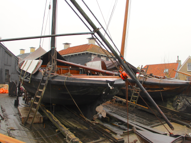 De laatste scheepswerf van Workum