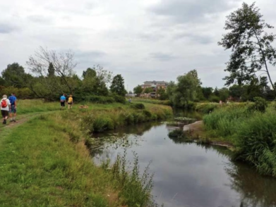 Yvonne zit op het water!