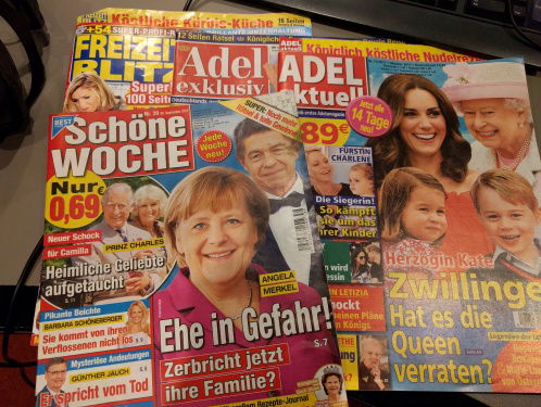 Krantenoverzicht auf Deutsch